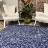 Hoom Rugs Milano 401 Lacivert Modern Salon Halısı