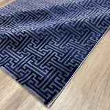 Hoom Rugs Milano 401 Lacivert Modern Salon Halısı