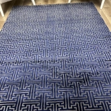 Hoom Rugs Milano 401 Lacivert Modern Salon Halısı