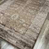Hoom Rugs Overdye 501 Vizon Doğal Bambu Viskon Halı
