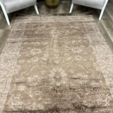 Hoom Rugs Overdye 501 Vizon Doğal Bambu Viskon Halı