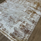 İpek Halı Gaspara 14706 Krem Kiremit Koridor Halısı