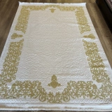 İpek Halı Gaspara 14958 Krem Gold Klasik Salon Halısı