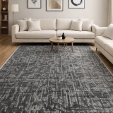 Hoom Rugs Vintage VTG 119 Gri Dekoratif Yıkanabilir Kilim