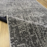 Hoom Rugs Vintage VTG 119 Gri Dekoratif Yıkanabilir Kilim