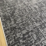 Hoom Rugs Vintage VTG 119 Gri Dekoratif Yıkanabilir Kilim