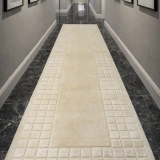 Eko Halı Siena 3D Bow White El Dokuma Yolluk