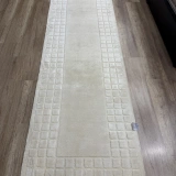 Eko Halı Siena 3D Bow White El Dokuma Yolluk