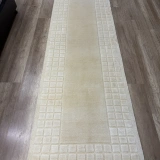 Eko Halı Siena 3D Bow White El Dokuma Yolluk