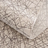 Hoom Rugs Emperor Krem Antrasit Yüksek Kalite Sık Dokuma Salon Halısı