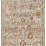Eko Halı Sofia SOF 05 Cream Gold Uşak Motifli Renkli Makine Halısı