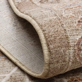 Eko Halı Sofia SOF 05 Cream Gold Uşak Motifli Renkli Makine Halısı