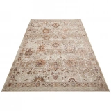 Eko Halı Sofia SOF 05 Cream Gold Uşak Motifli Renkli Makine Halısı