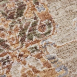 Eko Halı Sofia SOF 05 Cream Gold Uşak Motifli Renkli Makine Halısı