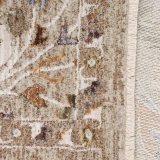 Eko Halı Sofia SOF 02 Cream Gold Uşak Motifli Renkli Makine Halısı