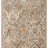 Eko Halı Sofia SOF 02 Cream Gold Uşak Motifli Renkli Makine Halısı