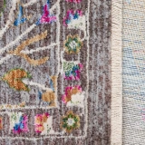 Eko Halı Sofia SOF 02 Multy Uşak Motifli Renkli Makine Halısı