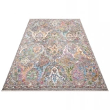 Eko Halı Sofia SOF 02 Multy Uşak Motifli Renkli Makine Halısı