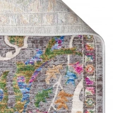 Eko Halı Sofia SOF 02 Multy Uşak Motifli Renkli Makine Halısı