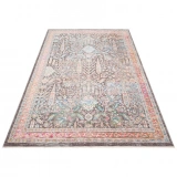 Eko Halı Sofia SOF 01 Multy Uşak Motifli Renkli Makine Halısı