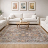 Eko Halı Sofia SOF 04 Multy Uşak Motifli Renkli Makine Halısı