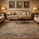 Eko Halı Sofia SOF 03 Multy Uşak Motifli Renkli Makine Halısı