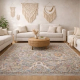 Eko Halı Sofia SOF 02 Multy Uşak Motifli Renkli Makine Halısı