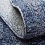 Eko Halı Shıraz SHR 03 Navy Vintage Tarzlı Yumuşak Dokulu Modern Makine Halısı