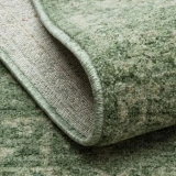 Eko Halı Shıraz SHR 02 Green Vintage Tarzlı Yumuşak Dokulu Modern Makine Halısı