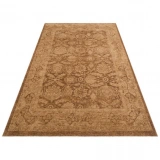 Eko Halı Shıraz SHR 01 Beige Vintage Tarzlı Yumuşak Dokulu Modern Makine Halısı