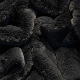 Apex Palma Antrasit Peluş Post Şekilli Halı