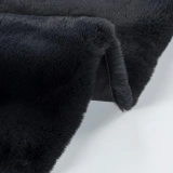 Apex Palma Antrasit Peluş Post Şekilli Halı