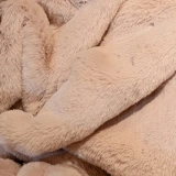 Apex Polo 8704 Pembe Peluş Düz Şekilli Halı