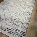 Hoom Rugs Marsilya DV306 Grey Navy Modern Salon Halısı