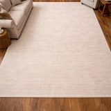 Luxess Diamond 2011 Krem Akrilik Modern Makine Halısı