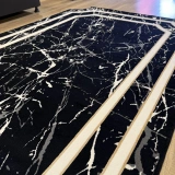 Bahariye Halı Deep 6088 X Siyah Modern Salon Halısı