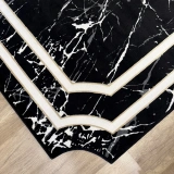 Bahariye Halı Deep 6088 X Siyah Modern Salon Halısı