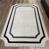 Bahariye Halı Deep 6089 X Krem Modern Salon Halısı