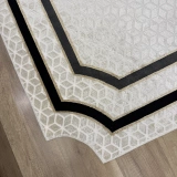 Bahariye Halı Deep 6089 X Krem Modern Salon Halısı