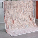 Apex Halı Ambiance 2921 Bej Geleneksel Desenli Makine Halısı