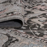 Apex Halı Ambiance 2971 Siyah Geleneksel Desenli Makine Halısı