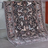 Apex Halı Ambiance 2971 Siyah Geleneksel Desenli Makine Halısı