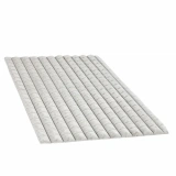 Apex Halı Diamante 7005 Gri Peluş Kaymaz Taban Dekoratif Halı