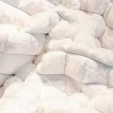 Apex Halı Diamante 7002 Krem Peluş Kaymaz Taban Dekoratif Halı