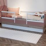 Apex Halı Diamante 7002 Krem Peluş Kaymaz Taban Dekoratif Halı