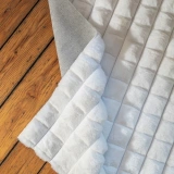 Apex Halı Diamante 7002 Krem Peluş Kaymaz Taban Dekoratif Halı