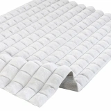 Apex Halı Diamante 7001 Beyaz Peluş Kaymaz Taban Dekoratif Halı