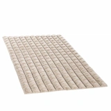 Apex Halı Diamante 7003 Bej Peluş Kaymaz Taban Dekoratif Halı