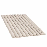 Apex Halı Linio 8053 Bej Peluş Kaymaz Taban Dekoratif Halı