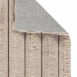 Apex Halı Linio 8053 Bej Peluş Kaymaz Taban Dekoratif Halı